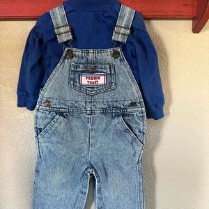 French Toast 2 piece bib set